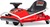 Beneo Motors Drift Kart 24V, rosso, 300W Motore Brushless, Batteria al Litio,