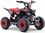 Benzínová štvorkolka pre deti Beneo Motors Adventure červená - 50cm3