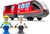 2Kids Toys Tren urban electric roșu