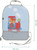 Organizér na sedadlo - zvieratká, Fox