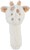 NATTOU Hračka plyšová hrkálka Teddy žirafa 14 cm, 0m+