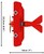 Cobi Great War Fokker Dr. I Red Baron, 1:32, 206 k, 1 f