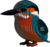 EUGY Vodomec 3D kartonska sestavljanka