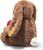 STEIFF Friends Hoppie rabbit – Love, brown plyšová hračka