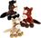 Keel Toys SE3496-3 Keeleco Pony marrone – giocattolo in peluche ecologico 22 cm