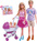 Puppe mit Familie 30cm