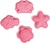 Bigjigs Toys Silikónové formičky ružové Coral