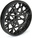 Pro-Line disk Bullyspoke V2 Bead zadný, čierny: PM-MX
