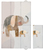 Ceba Wickelauflage Reise (80x50) Basic Elephant Family