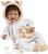 Llorens M844-82 oblečenie pre bábiku bábätko NEW BORN veľkosti 43-45 cm