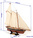 OCCRE America Yacht - America's Cup 1851 1:75