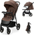 KINDERKRAFT Športni voziček Trig 3 Tray Velvet Mocca