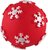 Dog Fantasy Winter Tale Quietschball, rot ? 7cm