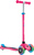 Globber detská trojkolesová kolobežka - Primo Lights V2 - Svietiace Kolieska - Fuchsia