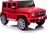 Elektrické autíčko Mercedes G500 12V, červené, 2,4 GHz diaľkové ovládanie, USB / SD Vstup,