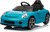 Elektrické autíčko RUF GT 12V, modré, Otváracie dvere, 2.4 GHz diaľkové ovládanie, LED sve