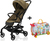 Sportovní kočárek Jet + kufřík Pack&amp;Ride Zdarma, Toffee Brown