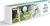 Grand toboggan aquatique Dolu, blanc-vert