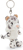 NICI GREEN Portachiavi Leopardo delle nevi Eleni Snowbell, 10 cm