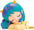 Bandai Banpresto Urusei Yatsura - Anime ver. Q spalna vreča-Lum-(ver.A)