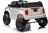 Elektrické autíčko Toyota Landcruiser 12V, biele, široké jednomiestne sedadlo, 2,4 GHz dia