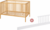 PETITE&amp;MARS Holzbett Nela Beech Wood 120x60 cm mit Seitenteil Side