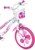 Dino Bikes - Kinderfahrrad Flappy 16" 516-02 - rosa weiß