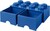 LEGO® úložný box 8 - so zásuvkami modrá 250 x 500 x 180 mm