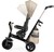 Kinderkraft Detská trojkolka Easytwist Beige