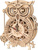 RoboTime 3D fa mechanikus puzzle Bagoly óra