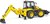 Bruder 02454 Trattore JCB 5CX con escavatore e caricatore