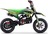 Motocicleta de gasolina para niños Beneo Motors CROSS XM verde - 50cm3