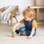 Bigjigs Toys Torre impilabile in silicone, gatto