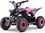 Elektrisches Kinderquad Beneo Motors Raptor pink - 800W
