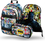 BAAGL SADA 3 Skate Batman Comics: Rucksack, Federmäppchen, Tasche