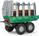 Rollytoys Vlečka s kladami Timber Trailer 2-os-zelená
