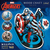 Trefl Drevené puzzle 160 dielikov - Nebojácny Kapitán America / Disney Marvel Heroes