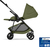 CYBEX Športový kočík Melio Carbon Moss Green Gold