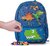 PIXIE CREW Kinder Rucksack Dino blau