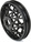 Pro-Line disk Bullyspoke V2 Bead zadný, čierny: PM-MX