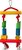 Toy Bird Jewel Holzschaukel mit Seil, farbig, 25 cm