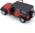 Maisto - 2015 Jeep Wrangler Unlimited, metal oranžový, 1:24