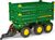 Rollytoys Vlečka John Deere vyklápacia na 3 strany