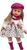 Llorens 54050 CARLA - realistická bábika s mäkkým látkovým telom - 40 cm