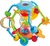 Sonaglio/palla educativa in plastica 15cm