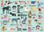 Galison Puzzle Hot dogs A-Z 1000 dielikov