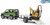 Bruder 02593 Land Rover s prívesom a JCB mikrobagrom
