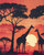 GRAINE CREATIVE Diamantno slikanje Afrika 40x50cm