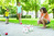 BS Toys Bowling - červená &amp; biela