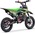 Motocicleta de gasolina para niños Beneo Motors CROSS XM verde - 50cm3